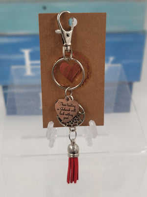 K12 "Those Trusting In Jehovah Will Lack Nothing Good" Keychain
