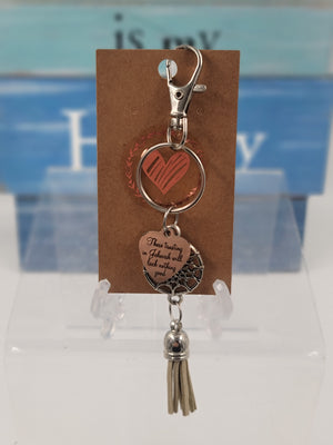 "Those Trusting In Jehovah Will Lack Nothing Good" Keychain