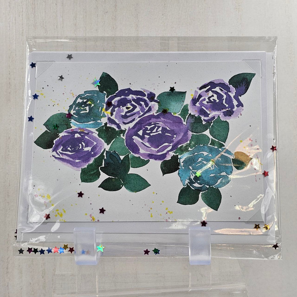 Purple Rose Card