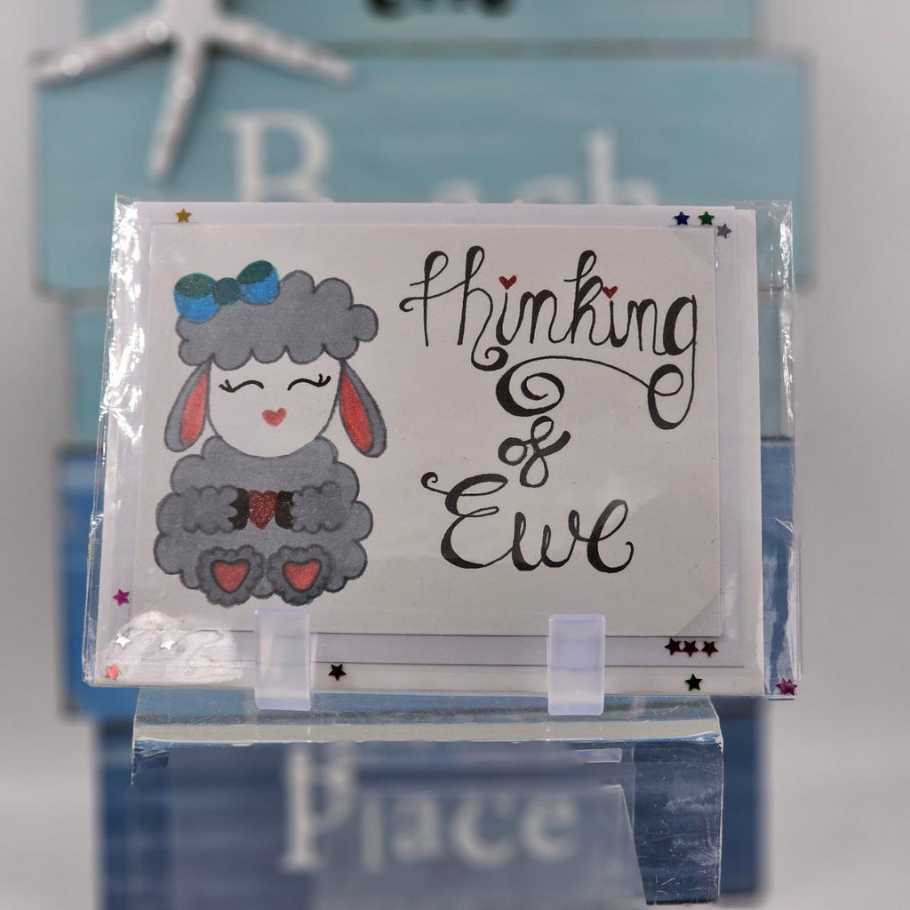 Thinking of Ewe Card