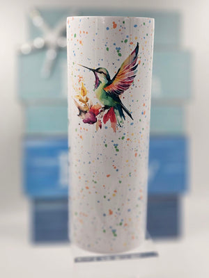 Psalm 145:6 Hummingbird Tumbler