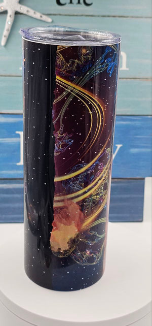 Galaxy Guitar Tumbler