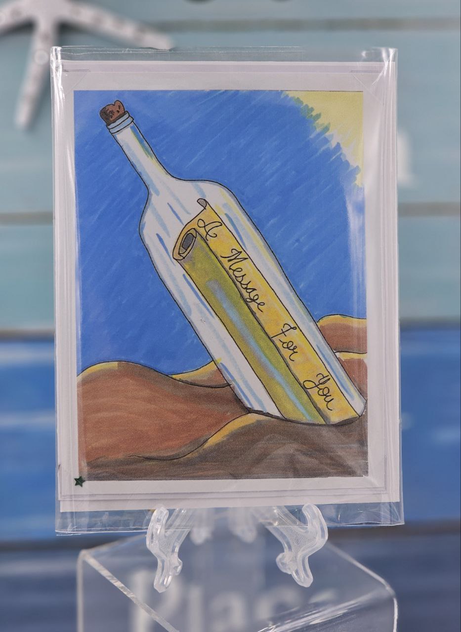 Message In A Bottle Gift Card