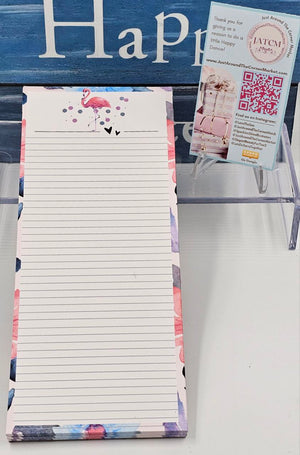 Flamingo Magnetic Notepad