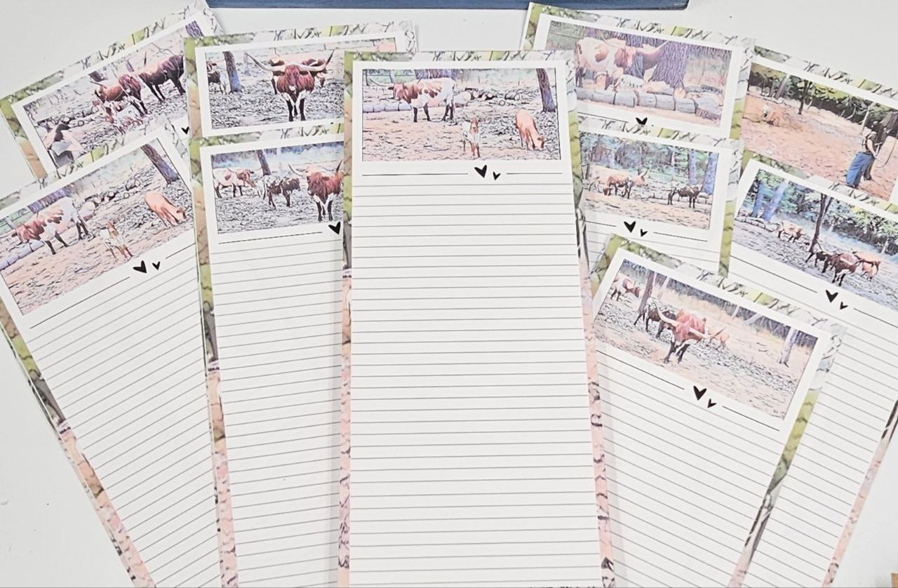 Longhorn Notepads