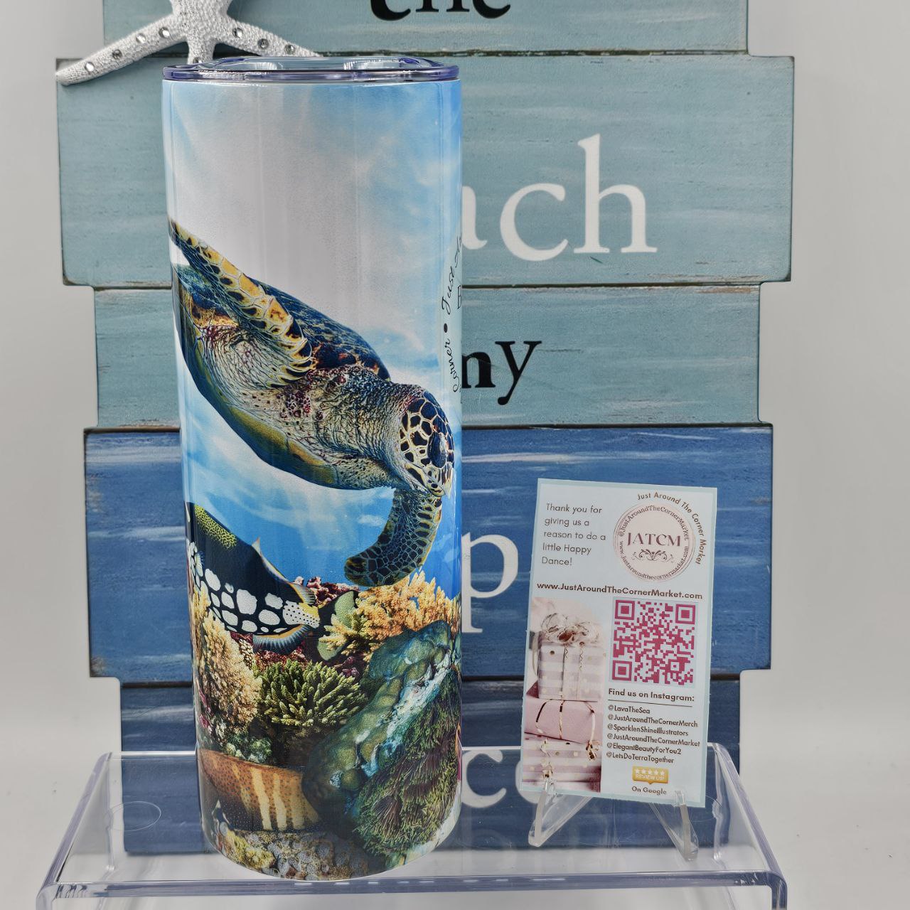 "Best Life Ever" Aquatic Tumbler