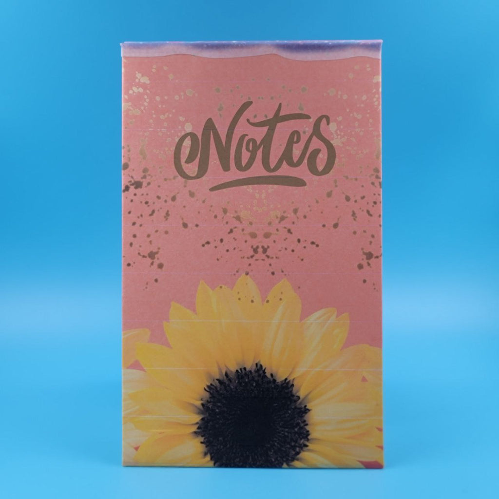 Sunflower Sparkles Notepad