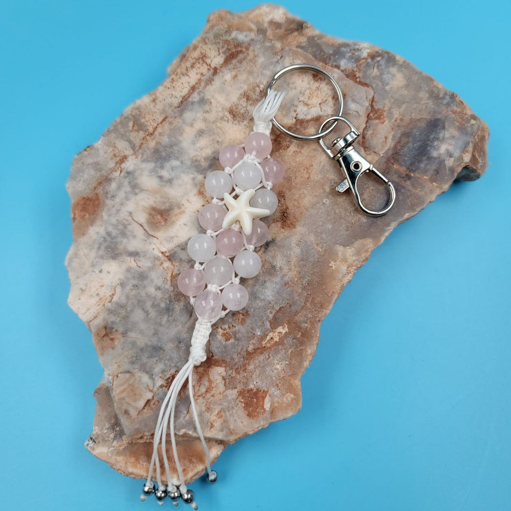 K266 Delicate Blush Keychain