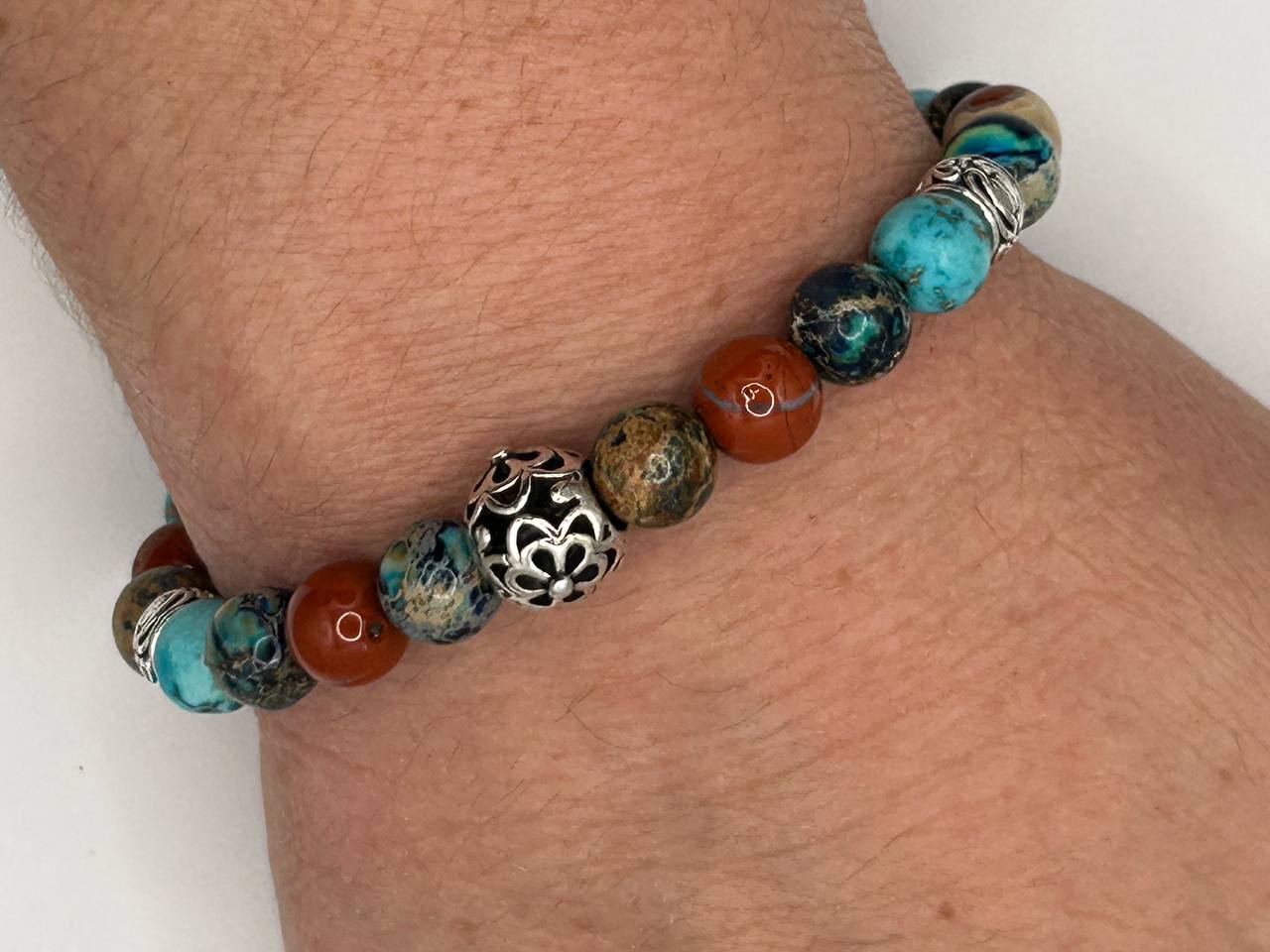 Riverside Flower Clasp Bracelet