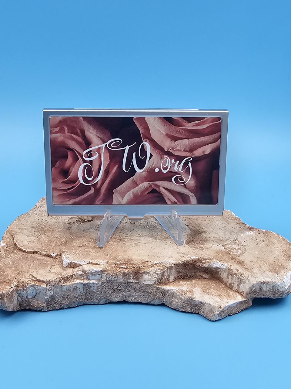Everything's Rosey Business Card Holder