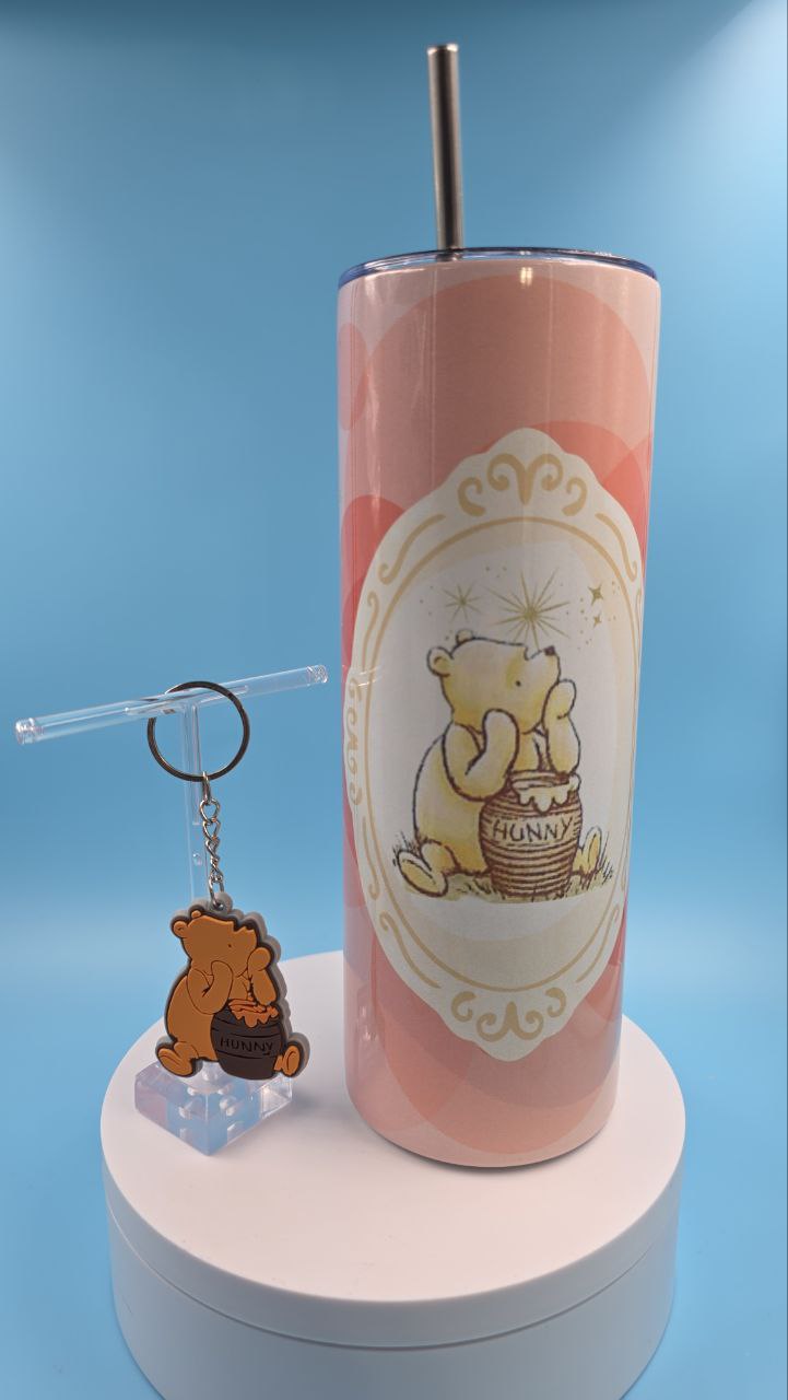 Classic Friends Tumbler & Keychain Set