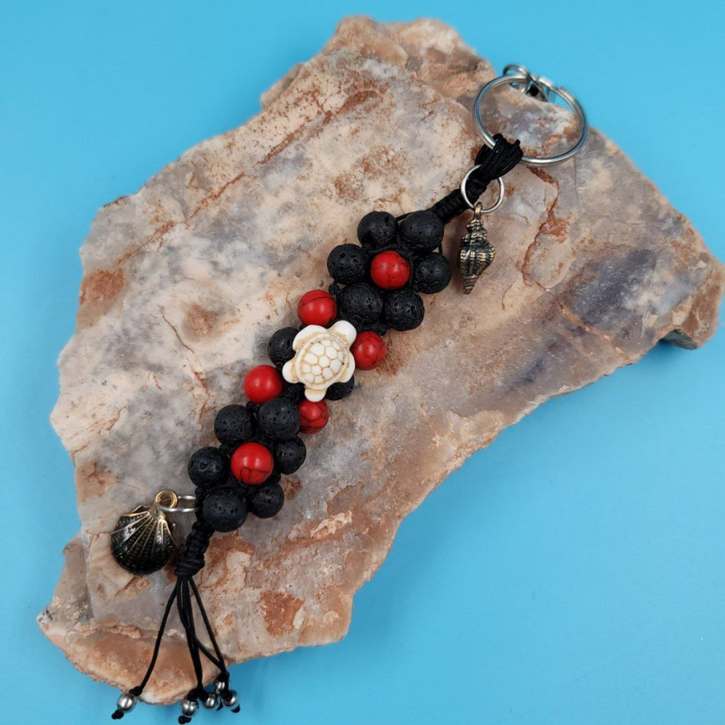 K272 Crimson Bouquet Keychain $5