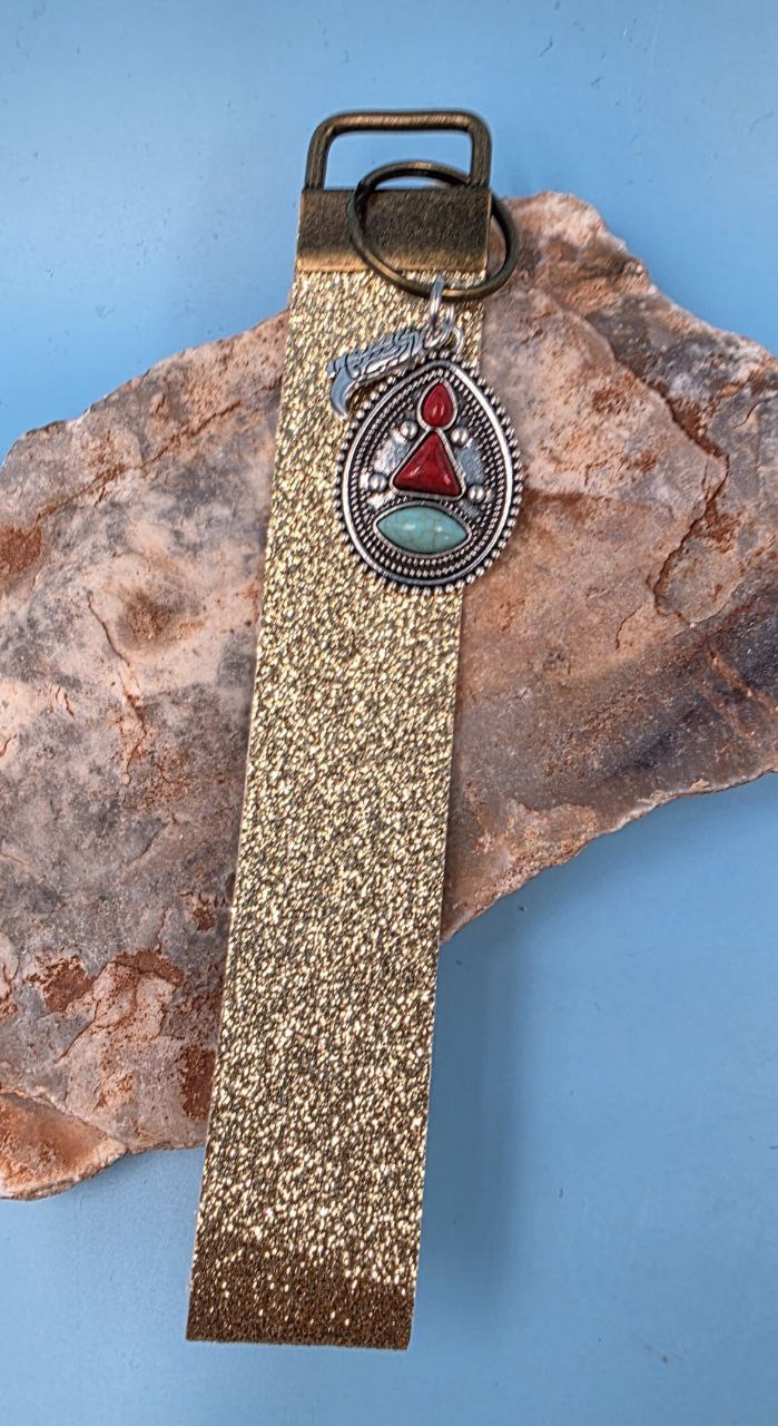 Golden Nugget Boot Wristlet (Serendipity)