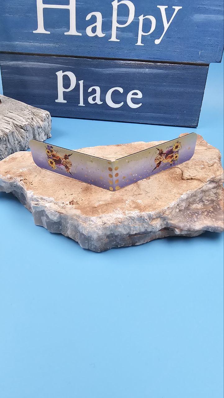 Sunkissed Fields Highland Cow Magnetic Bookmark (Serendipity)