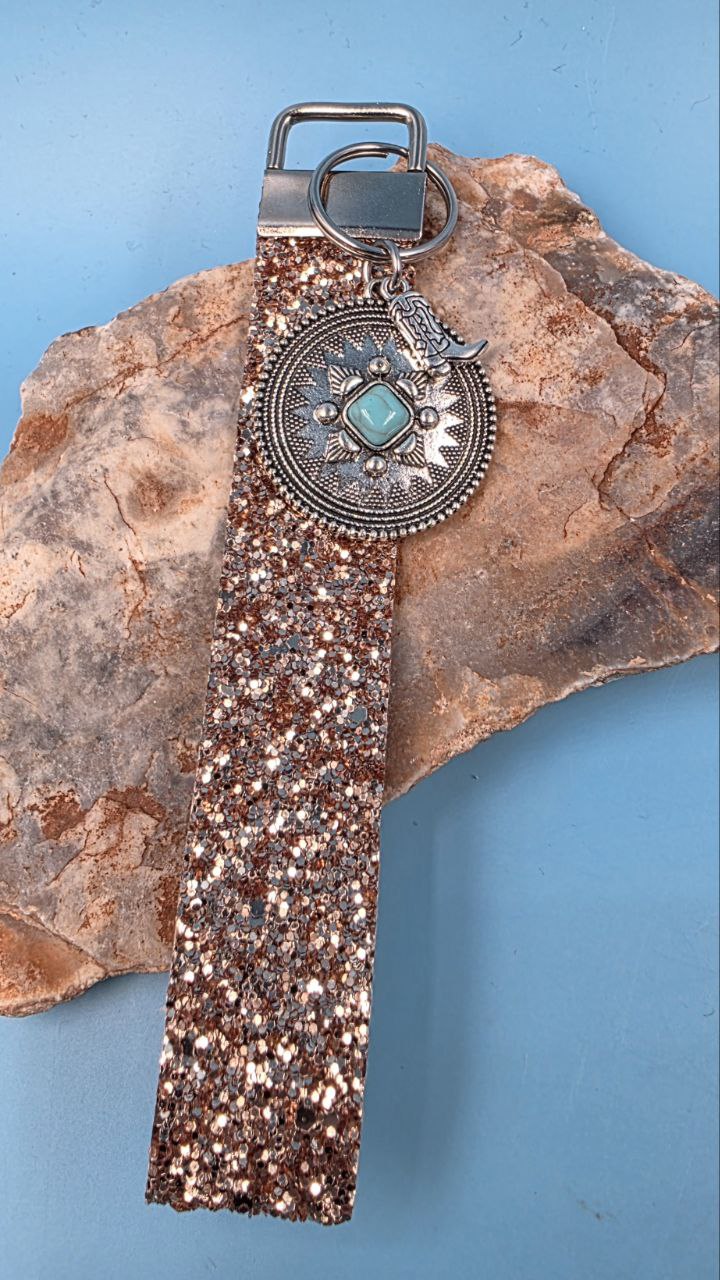 Quartz Mountain Boot Wristlet (Serendipity)