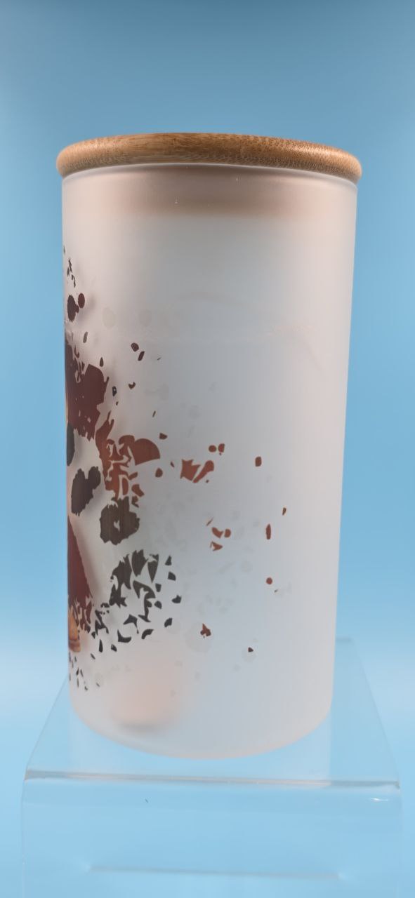 Texas Y'all Frosted Glass Jar (Serendipity)