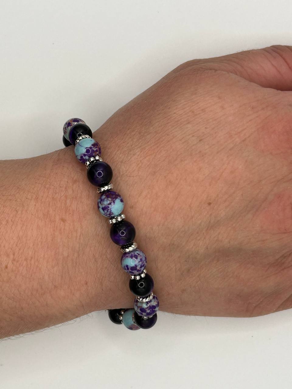 Plum Pudding Stretch Bracelet
