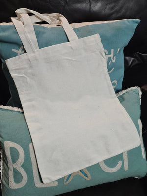 Arctic Fox Canvas Tote Bag