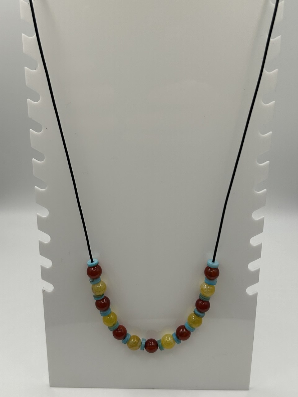 October Sky Leather Cord Necklace