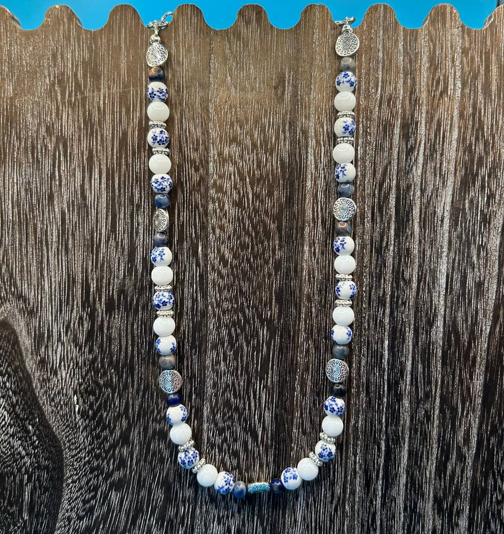 Tea Set Sparkle Necklace