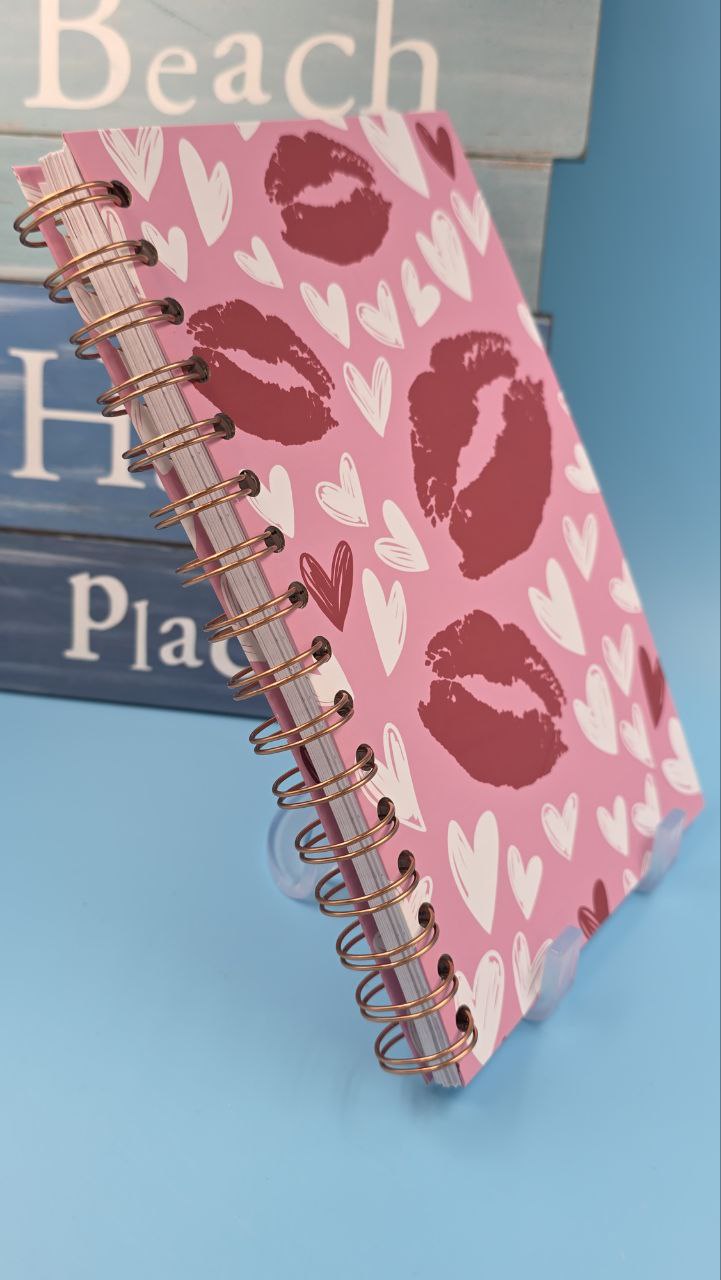 Pucker Up Spiral Notebook