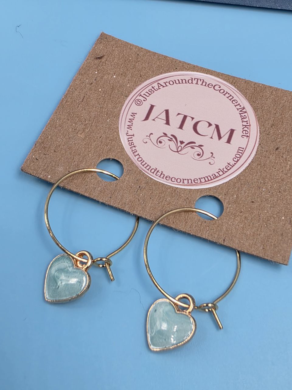 Azure Amour Earrings
