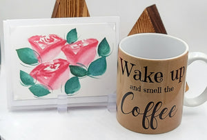 Wake up and smell the coffee Mug set