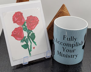 Fully Accomplish Your Ministry Mug & Card set